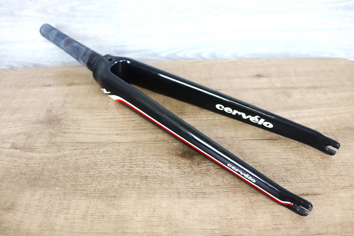 2011 cervelo R3 SL サーヴェロ サーベロ コラム残長175mm 純正カーボンフォーク OS オーバーサイズ 1-1/8'' cicli17 41