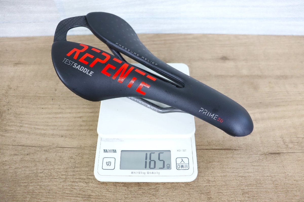 レア 軽量 美品 REPENTE PRIME 2.0 TEST SADDLE レペンテ プライム テストサドル カーボンレール 132mm cicli17 SA48
