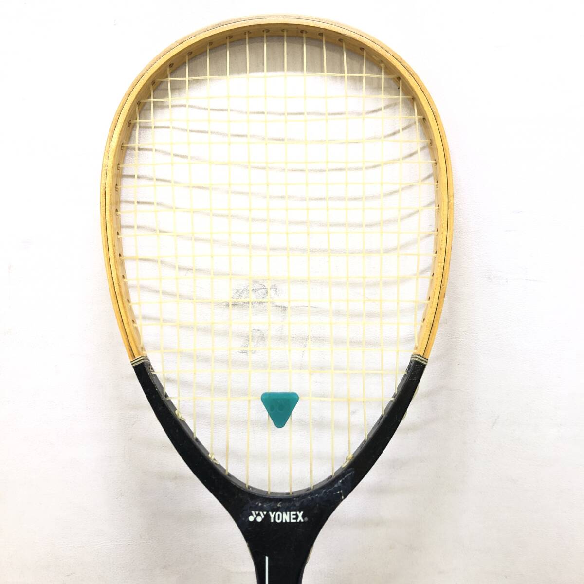 ★YONEX ヨネックス NEWSPOINT 木製 テニスラケット ウッドラケット テニス スポーツ用品 運動 中古品★G00473_画像4