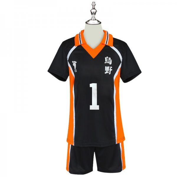  Haikyu!!!!.. high school costume play clothes uniform short sleeves trousers month island . short sleeves motion clothes all team clothes equipment 