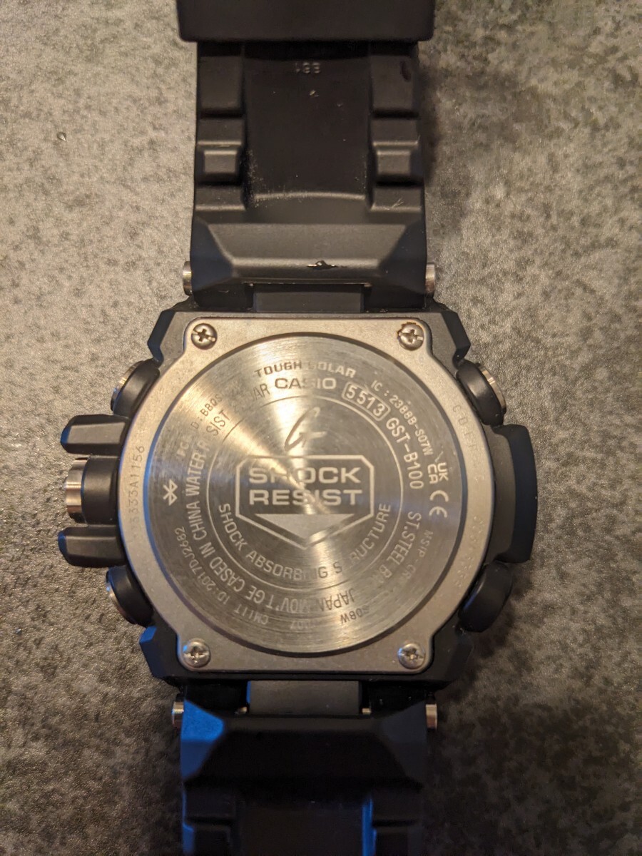 G-SHOCK GST-B100 1AJF 美品の画像6