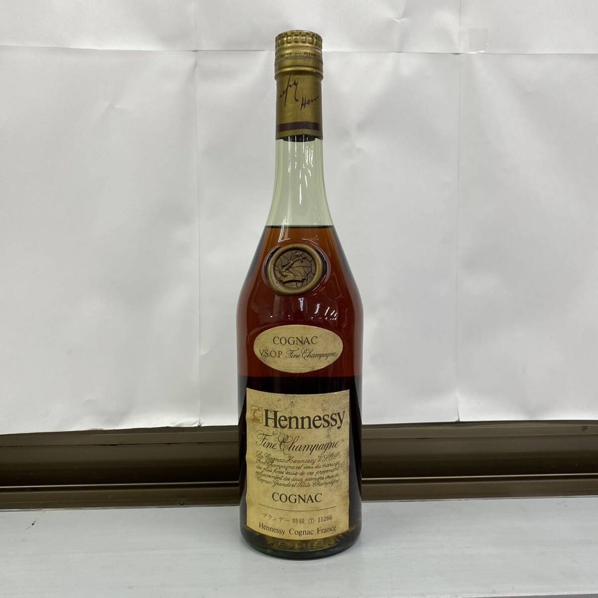 UU183 古酒 ヘネシー Hennessy Fine Champagne VSOP ブランデー 特級 700ml 40% BCAR ヘネシー VSOP_画像1