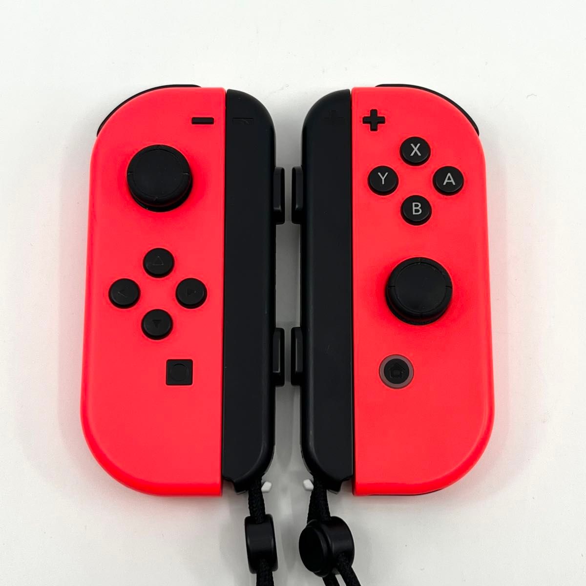 Nintendo Switch Joy-Con ネオンレッド LR グリップ セット 