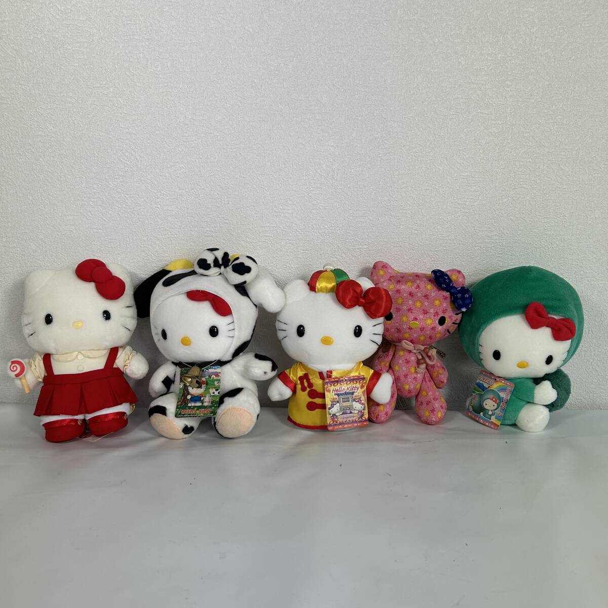 [ beautiful goods ] Kitty Chan soft toy set sale tag attaching 