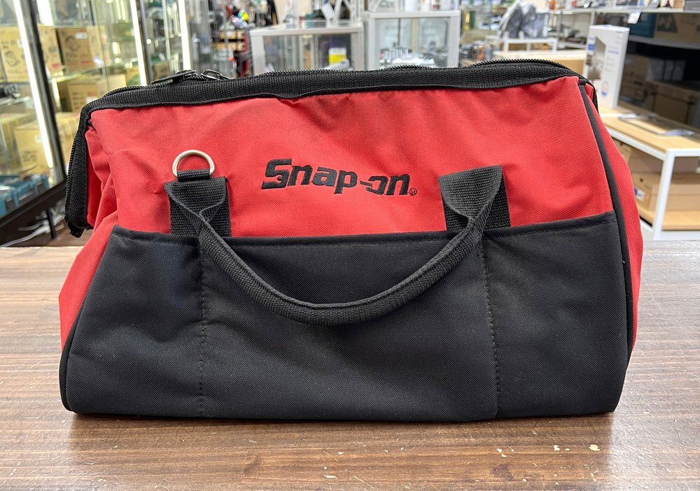 Snap-on/スナップオン 車載工具バッグ 赤/レッド ツールバッグ 持ち運び 工具箱 収納_画像1