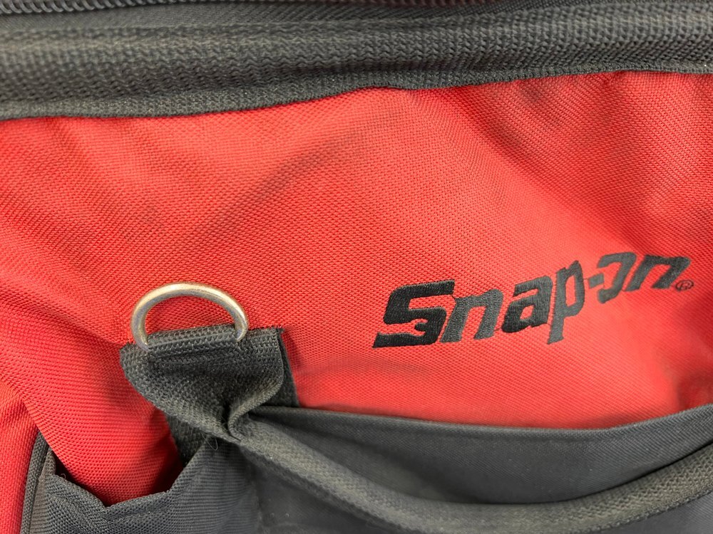 Snap-on/スナップオン 車載工具バッグ 赤/レッド ツールバッグ 持ち運び 工具箱 収納_画像9