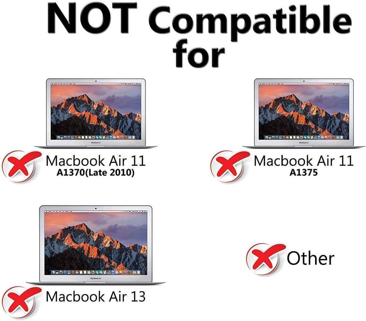 Mac Book Air 11 交換用バッテリー A1406 A1495 (ミッド2012ミッド2013初期の2014年版、2015年初期版) A1370(2011年中にのみ適合)_画像5