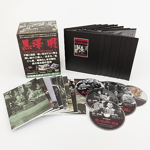 黒澤明 : THE MASTERWORKS 3 DVD BOXSET [DVD]_画像1