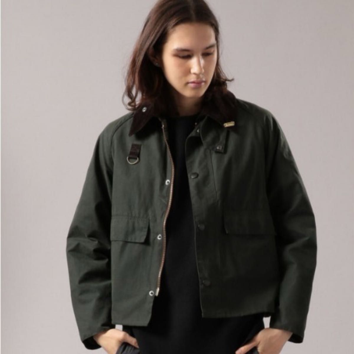 【未使用】Barbour  SPEY  オイルドジャケット　ワックスコットン MWX1212 Lサイズ