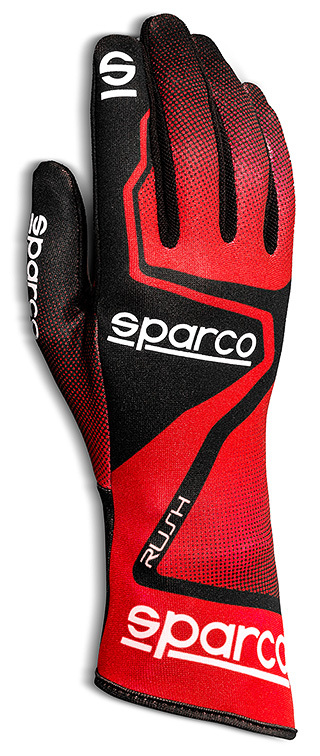 SPARCO（スパルコ） カートグローブ RUSH レッド Lサイズ 内縫い シリコングリップ_画像1