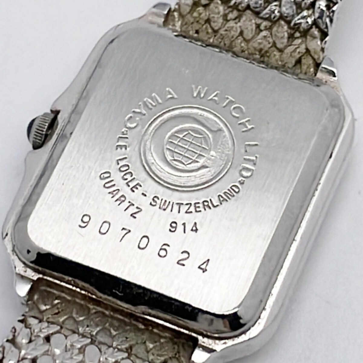 【65510】CYMA レディース腕時計 SS QZの画像4