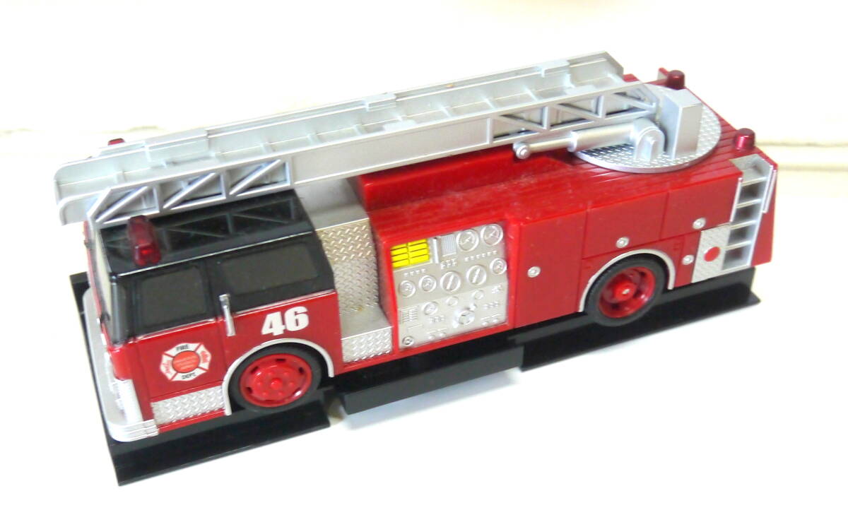 ▲(R602-D105)現状品　USJ タイヨー ラジカン バックドラフト 消防車 ラジコン カート　backdraft　_画像7