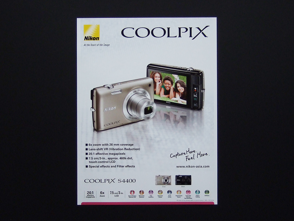 [ catalog only ]Nikon coolpix S4400 English version 2013.03 inspection nikkor Coolpix 