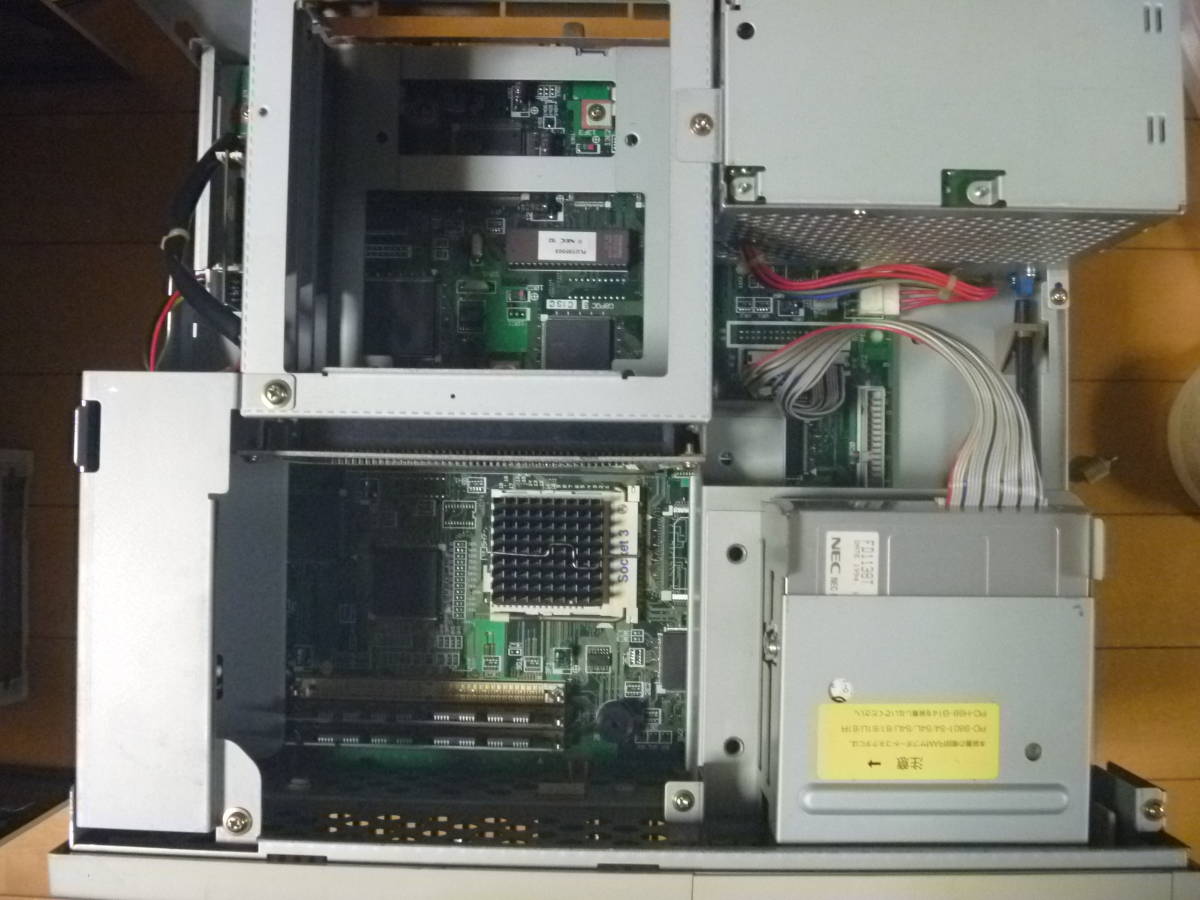 PC-9821Bp/U8W　整備済み　動作品　メモリ7.6MB　CF512MB　_画像9