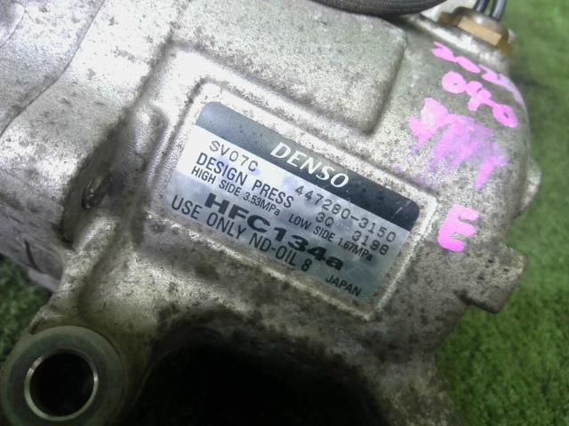 パッソ DBA-KGC30 35 NGC M600S M601S エアコン コンプレッサー X 1KR-FE T25 88320-B1020_画像3