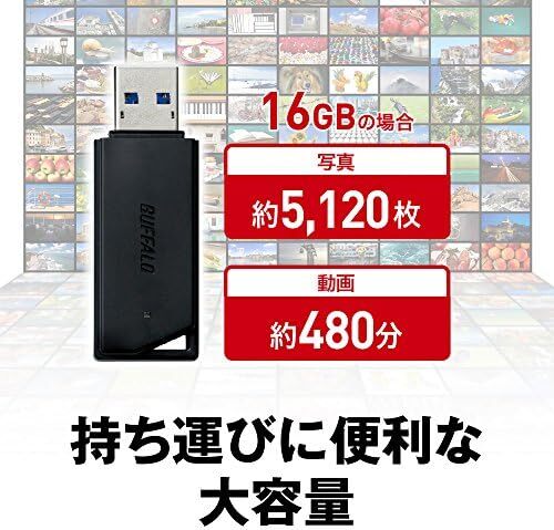 16GB 16GB_ черный USB3.2Gen13.1Gen 13.02.0 полнота поддержка RUF3-K16GA-BKN