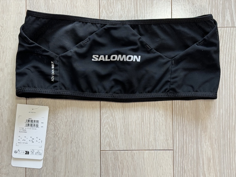 未使用新品 Salomon ADV SKIN BELT サイズXL サロモン ウエストベルト ウエストバッグ　マラソン トレイルランニング_画像1