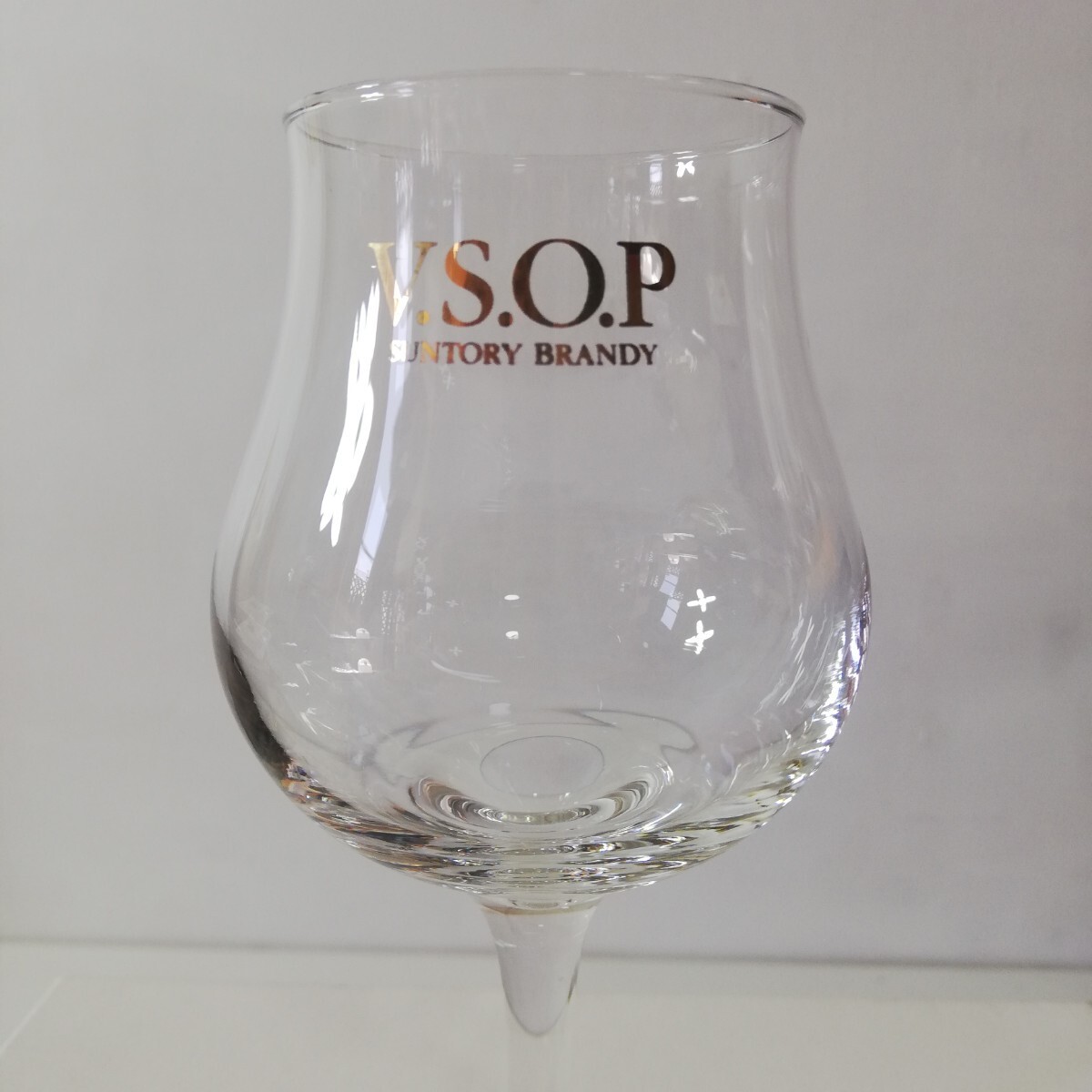 VSOP SUNTORY BRANDY サントリー ノベルティ ブランデーグラス 直径8.5cm×高さ18.3cm 未使用品 [酒器 グラス ガラス]_画像4