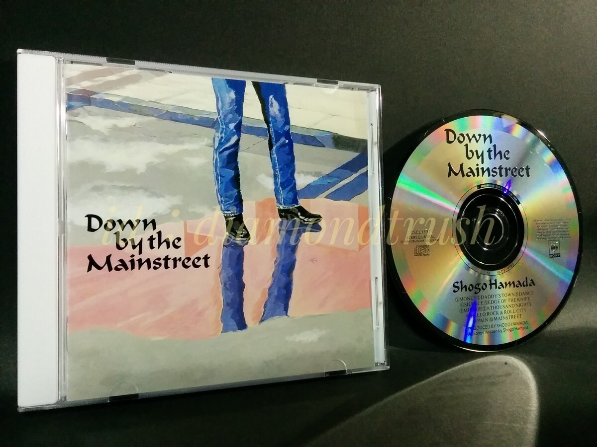 ☆音質良好☆ ◆浜田省吾 メインストリート DOWN BY THE MAIN STREET◆　CDアルバム　♪MONEY/DANCE/Daddy's TOWN/EDGE OF THE KNIFE/PAIN_画像1