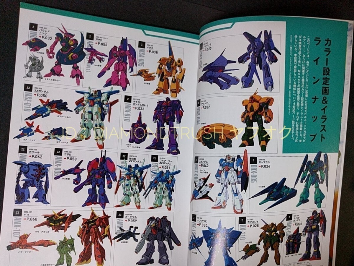 ☆帯付 初版本 良品!!『可変モビルスーツ/モビルアーマーBOOK モビルスーツ全集10』★Zzガンダム/ギャプラン/アッシマー/メタス/リ・ガズィ_画像3