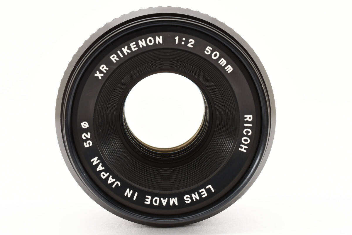 【美品】富岡光学 RICOH リコー XR RIKENON 50mm F2 初期型 和製ズミクロン #291_画像3