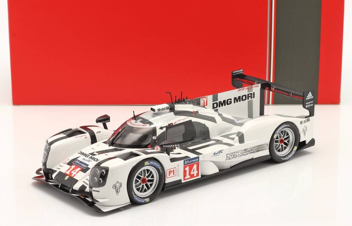 1:18 ixo ポルシェ 919 Hybrid ルマン 24h 2014 Porsche #14（処分）の画像1