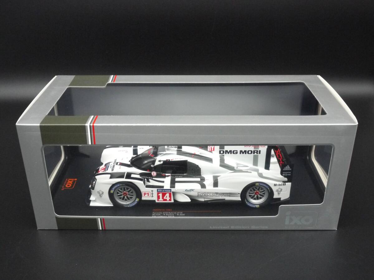 1:18 ixo ポルシェ 919 Hybrid ルマン 24h 2014 Porsche #14（処分）の画像3
