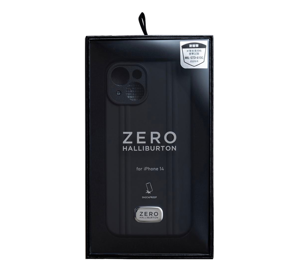◆新品◆iPhone 14 ゼロハリバートン Hybrid Shockproof Case◆高級 保護 ケース カバー 黒◆
