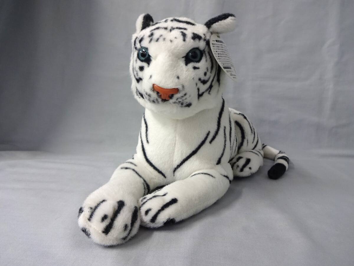 [ бумага с биркой ] настоящий животное мягкая игрушка тигр белый Tiger 2 body комплект . белый .REAL ANIMAL развлечения специальный подарок 