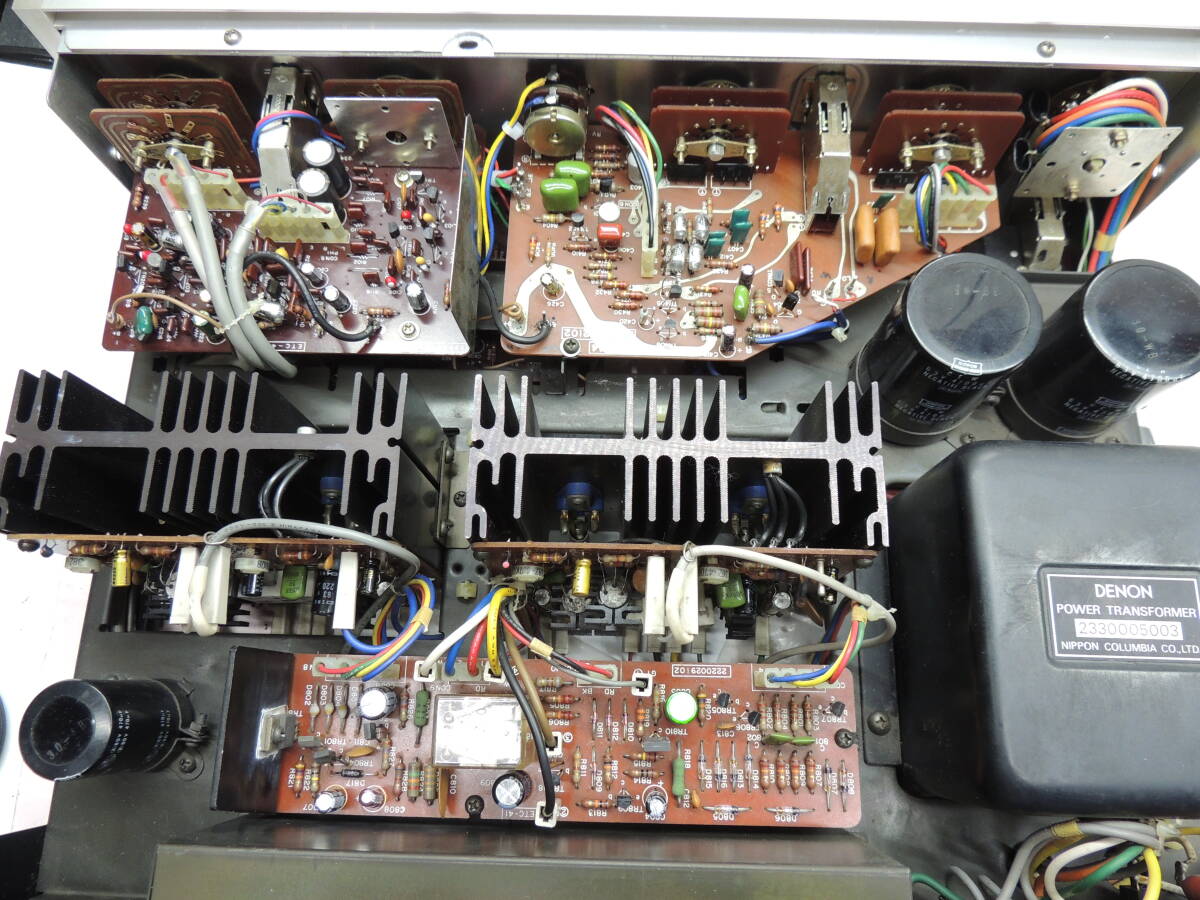 DENON Denon pre-main amplifier name machine PMA-700 service completed working properly goods 