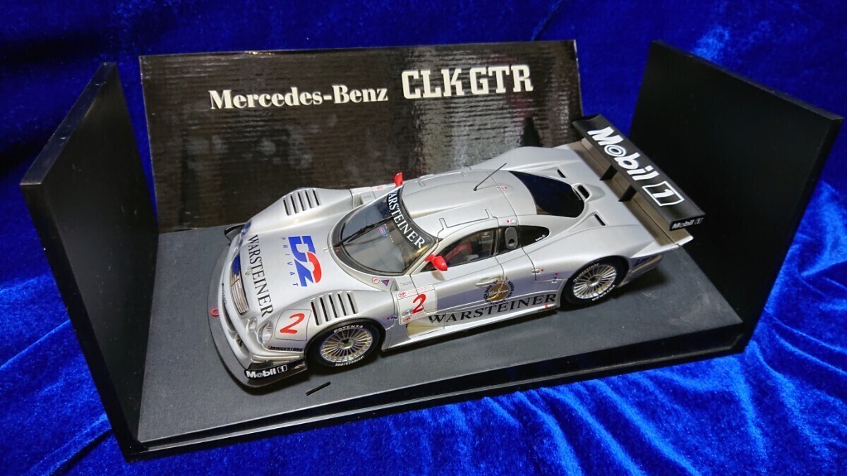 1/18 Mercedes Benz CLK LM FIA GT '98 WARSTEINER 89832 Klaus Ludwig Ricardo Zonta メルセデス ベンツ Autoart オートアート 検 GTR の画像1