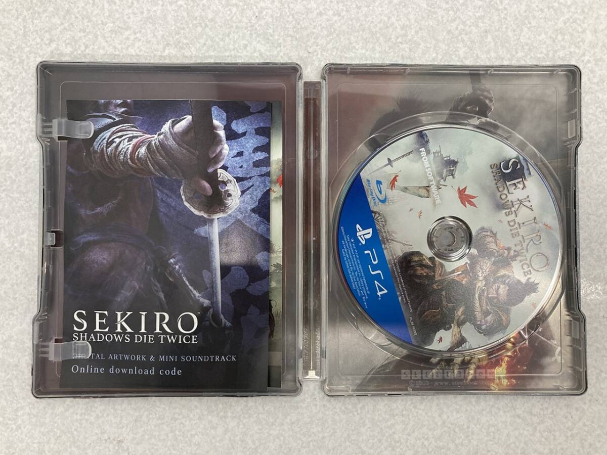 0513040J★ PS4 海外版 SEKIRO SHADOWS DIE TWICE コレクターズエディション_画像3