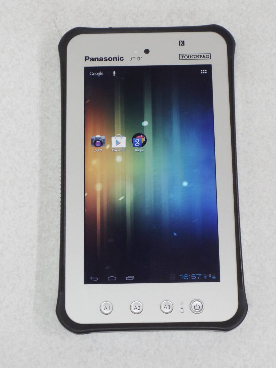 1056626C★ 【利用制限〇判定】docomo Panasonic TOUGHPAD JT-B1APAAABJ ドコモ パナソニック_画像3