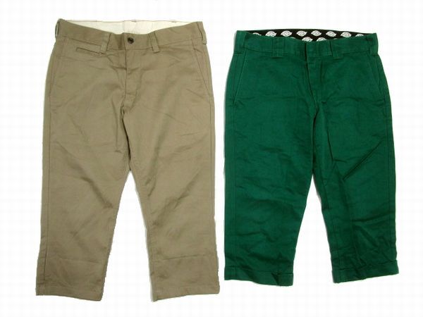 1円～売切★Dickies/ディッキーズ クロップド パンツ 大量 24本セット★古着卸 サイズMIX ワーク ボトムス 7分丈 まとめ売り No.T-6_画像4