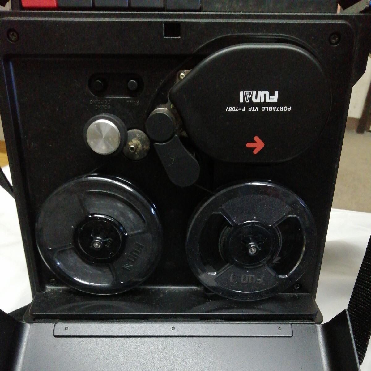 C31 フナイ ポータブル VTR F-703V ジャンク品 Yahoo!オークション - 動画記載 FUNAI PORTABLE VTR F-703V