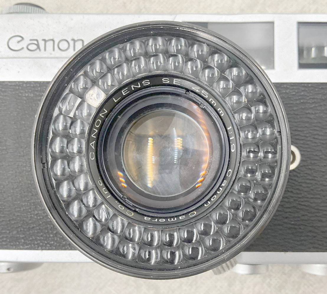 ◇カメラ◆Canon キャノン Canonet キャノネット 45mm 1:1.9 コンパクト フィルムカメラ_画像2