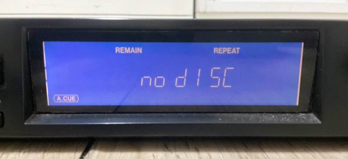 ◇オーディオ機器◆TASCAM タスカム CD-01U 業務用 CDデッキ CDプレーヤー 通電確認済_画像7