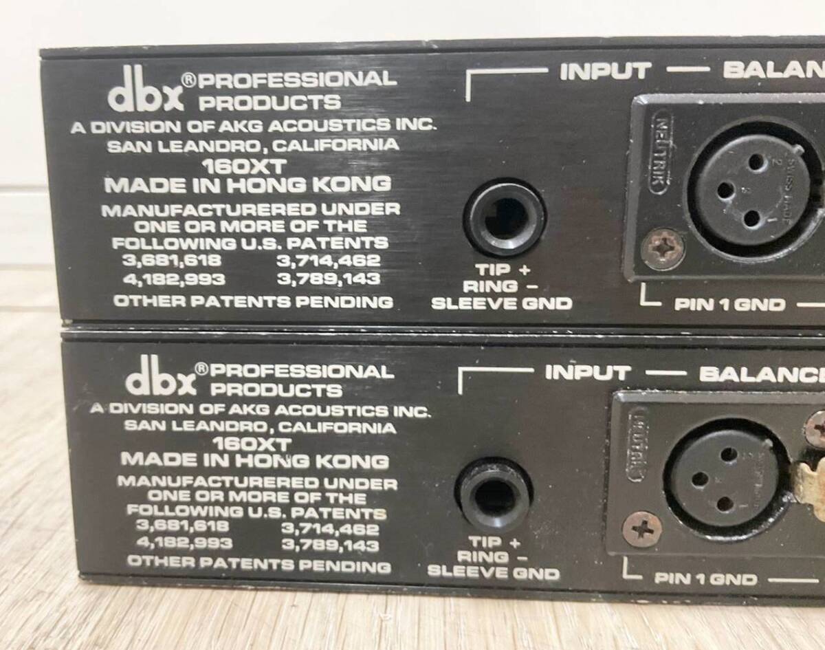 * звуковая аппаратура *dbx 160XT COMPRESSOR LIMITER компрессор ограничитель 2 пункт электризация проверка settled 