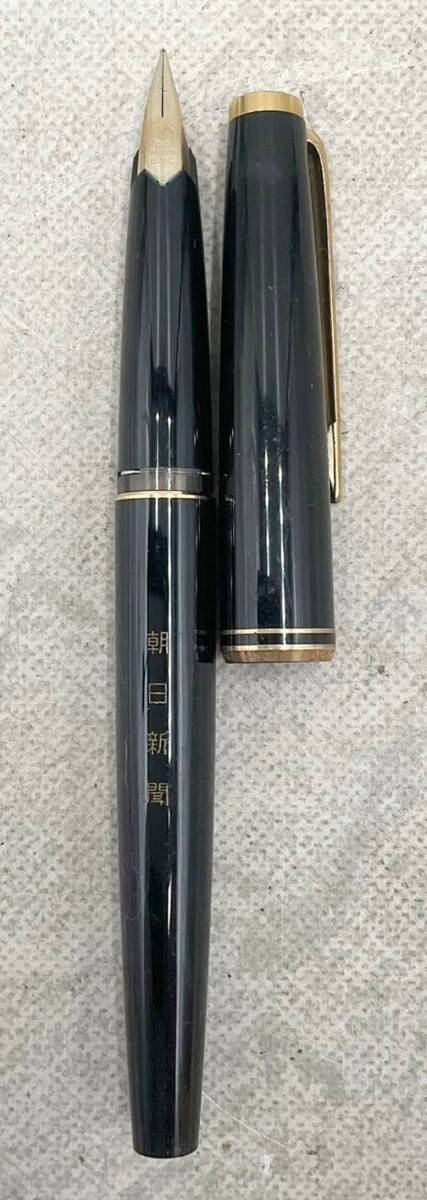 ◇万年筆◆MONTBRANC モンブラン W-GERMANY ブラック ゴールド 万年筆 筆記用具の画像3