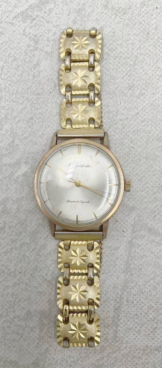 ◇腕時計◆SEIKO セイコー goldfeather ゴールドフェザー JI4060 25石 14K GOLD FILLED 手巻き 稼働品の画像1