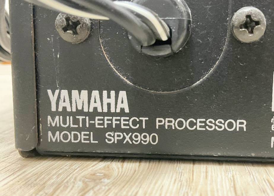 * звуковая аппаратура *YAMAHA Yamaha SPX900 MULTI-EFFECT PROCESSOR мульти- эффект процессор эффектор электризация проверка settled 