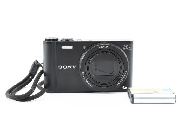 【光学極上品】Sony ソニー DSC-WX350 黒 ブラック コンパクトデジタルカメラ #838_画像1