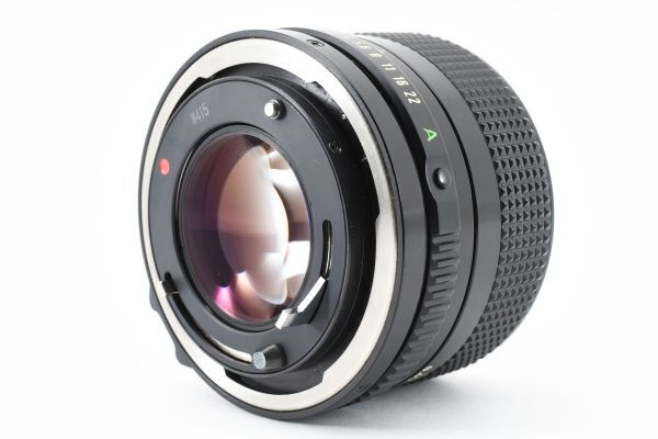 【実用光学美品】Canon キャノン new FD 50mm 1:1.4 MFレンズ #832-2_画像4