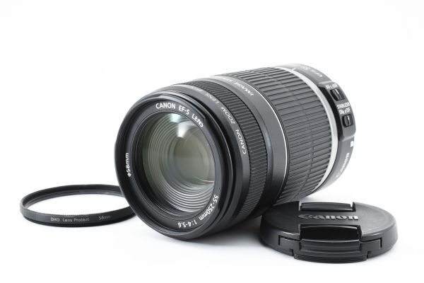 【光学極上品】Canon キャノン EF-S 55-250mm 4-5.6 IS AFレンズ #829-3_画像1