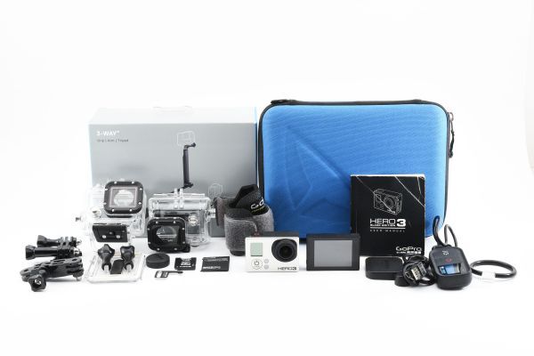 【光学極上品】GOPRO ゴープロ HERO3 3-way アーム付き #858_画像1