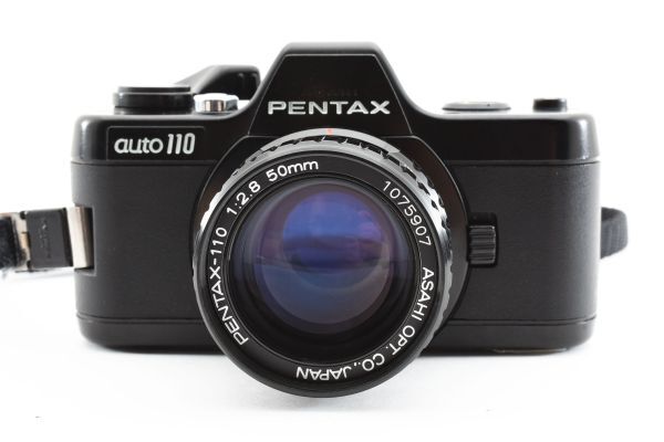 【実用美品】Pentax ペンタックス auto110 フィルムカメラ / PENTAX-110 24mm 2.8 / PENTAX-110 50mm 2.8 ダブルレンズキット #852_画像3