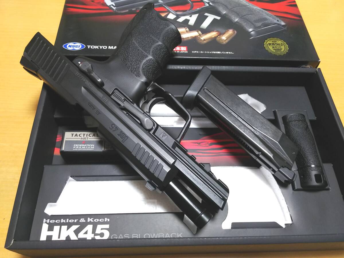 美品 東京マルイ HK 45 ヘッケラー＆コッホ H&K ガスブローバックの画像7