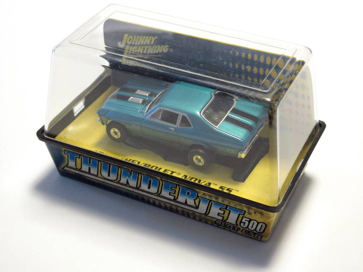 HO スロットカー TYCO AFX シボレー ノバ SS 1970 CHEVROLET NOVA SS 未走行 同梱可 Johnny Lightning Thander Jet 500の画像2