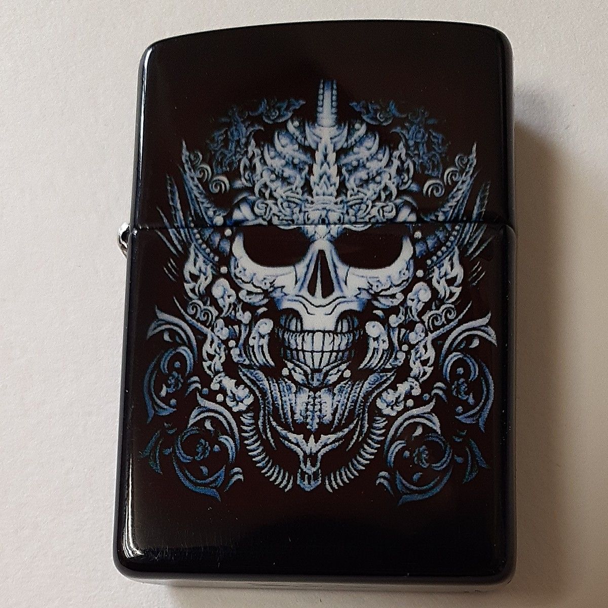 ZIPPO '06 SKULL DESIGN スカルグラフィック デスメタル 全面 ZIPPO '06 SKULL DESIGN スカルグラフィック デスメタル 全面