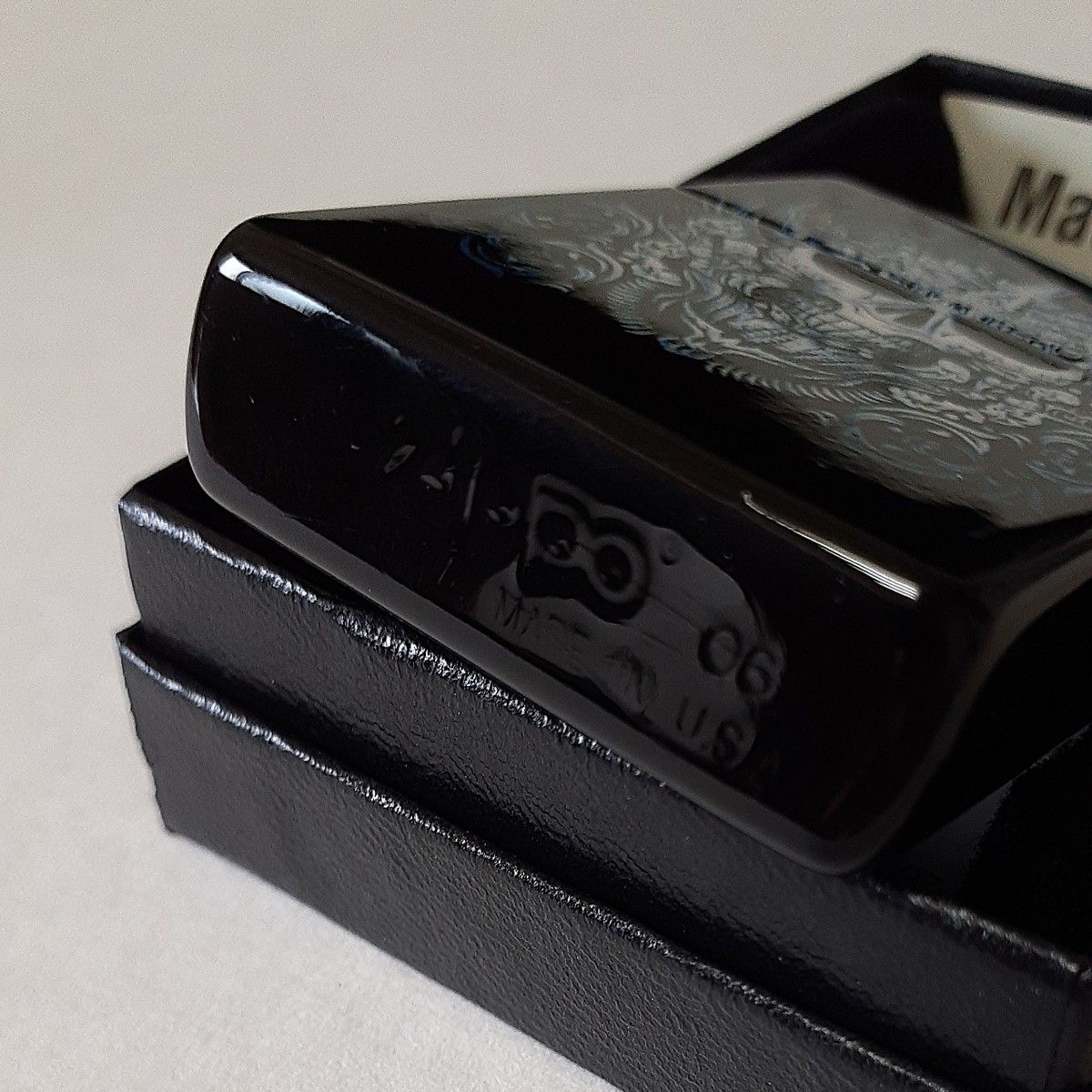 ZIPPO '06 SKULL DESIGN スカルグラフィック デスメタル 全面 ZIPPO '06 SKULL DESIGN スカルグラフィック デスメタル 全面